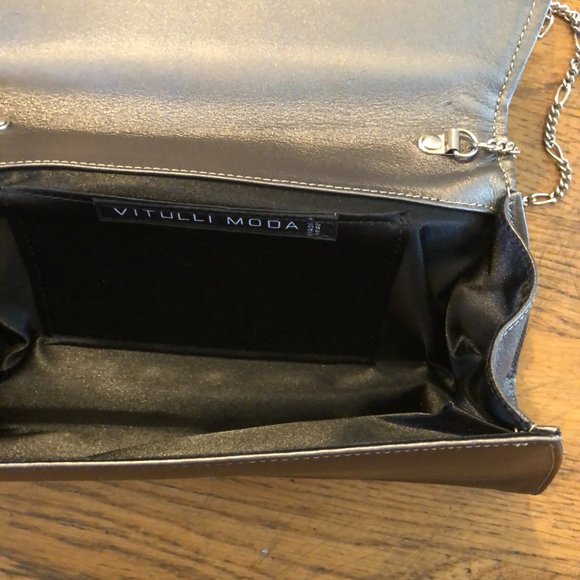 Vitulli Moda Woven Clutch Purse Italian - Picture 6 of 6